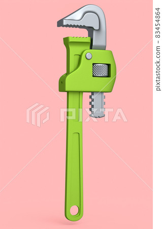 Adjustable Plumbing And Pipe Wrenches Stock Illustration