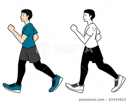 男人走路 83454923