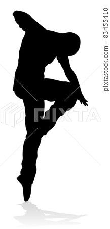 Street Dance Dancer Silhouette 83455410