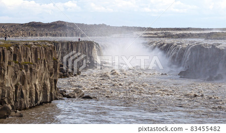 The mighty Selfoss waterfall, Northeast of Iceland The mighty Selfoss waterfall, Northeast of Iceland 83455482