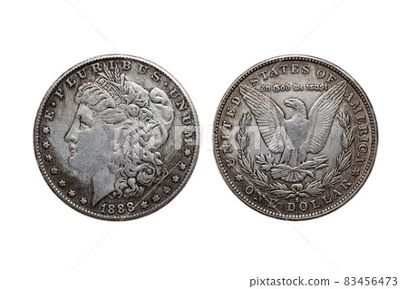 USA One Dollar Morgan Silver Coin 83456473