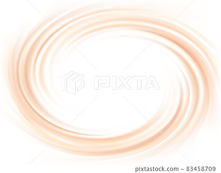 Vector backdrop of swirling creamy texture Vector backdrop of swirling creamy texture 83458709