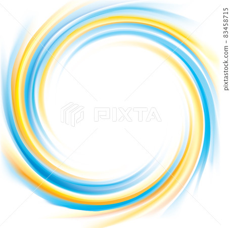 Vector background. Mix of national Ukrainian colors: yellow and blue 83458715