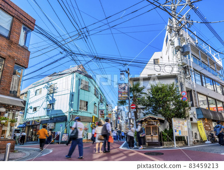 Urban landscape of Setagaya, Tokyo Shimokitazawa shopping street Shimokitazawa south exit shopping street Urban landscape of Setagaya, Tokyo Shimokitazawa shopping street Shimokitazawa south exit shopping street 83459213