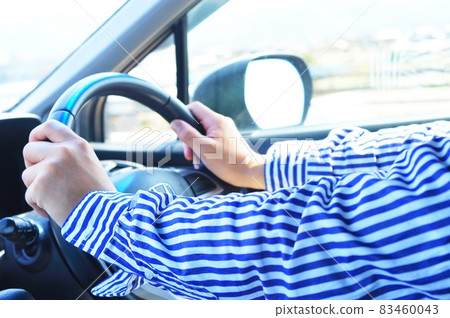 A man driving 83460043