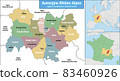 One of regions of the French Republic 83460926