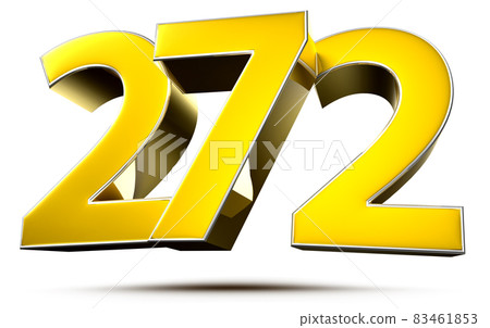 number 272 gold. number 272 gold. 83461853