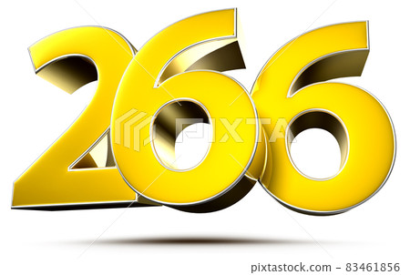 number 266 gold. number 266 gold. 83461856