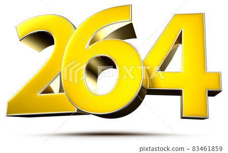 number 264 gold. 83461859