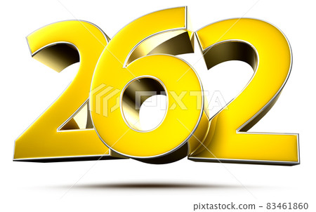 number 262 gold. 83461860