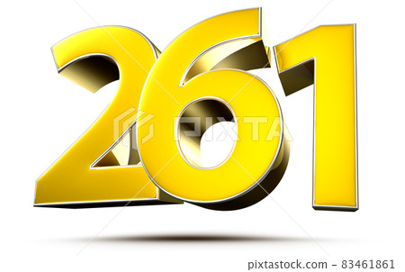 number 261 gold. 83461861