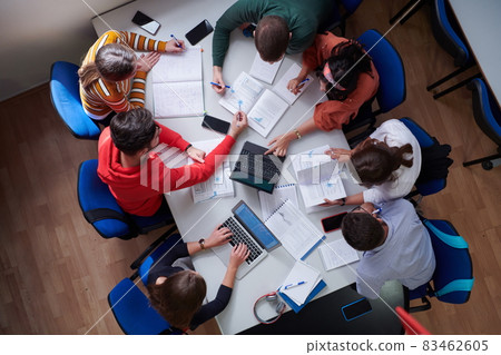 students use modern technology for a school project students use modern technology for a school project 83462605