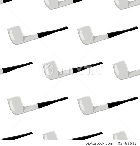 many identical seamless types smoke pipes different size for tobacco 83463682