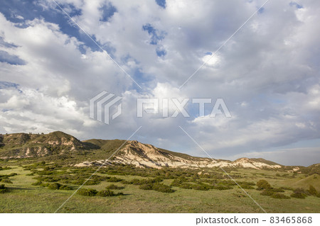 clouds over Colorado ranch 83465868