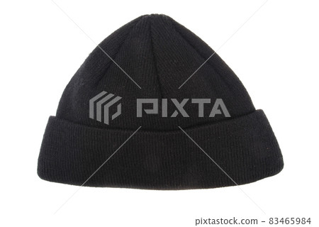 Black woolen hat 83465984