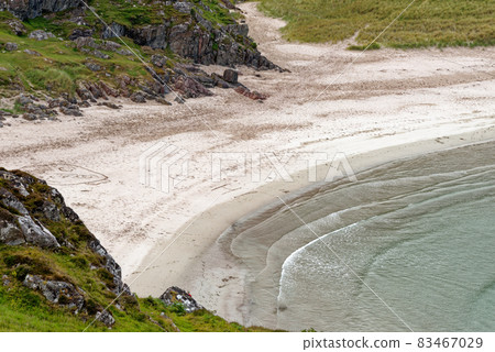 Sandy Ceannabeinne Beach - Durness - Scotland Sandy Ceannabeinne Beach - Durness - Scotland 83467029
