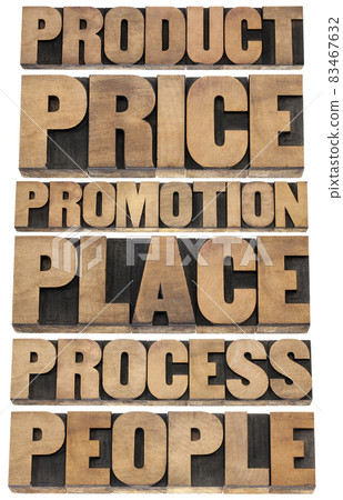 marketing strategy concept - 6P 83467632