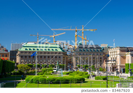 Riksplan on Sodermalm island, Royal Swedish Opera, Stockholm, Sweden 83467920
