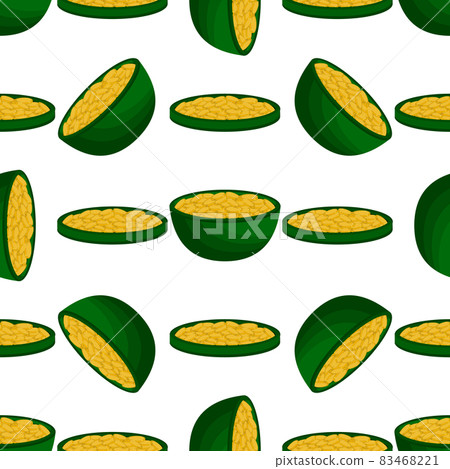 Illustration on theme Irish holiday St Patrick day, seamless pot of coins Illustration on theme Irish holiday St Patrick day, seamless pot of coins 83468221