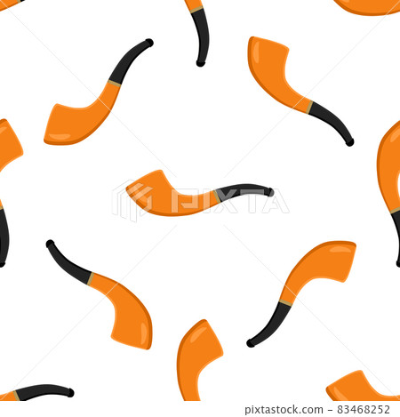 Irish holiday St Patrick day, seamless smoking pipes 83468252