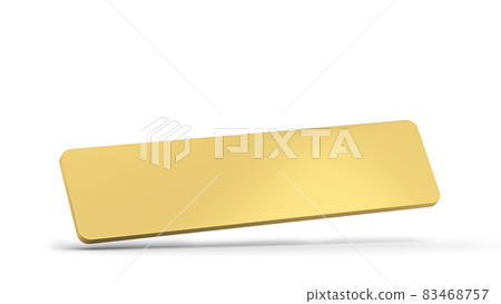 Blank metal name tag Blank metal name tag 83468757