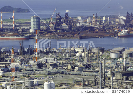 水島海濱工業區 朝日化成 ENEOS JFE鋼鐵 岡山縣倉敷市 水島海濱工業區 朝日化成 ENEOS JFE鋼鐵 岡山縣倉敷市 83474039