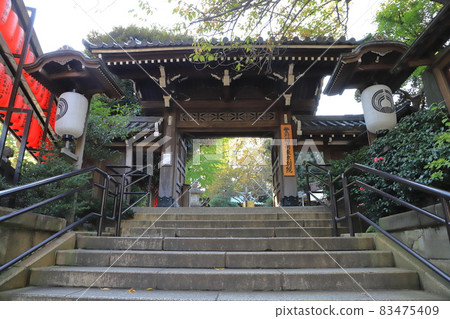 東京都港區豐川稻荷東京別院三門元赤坂 東京都港區豐川稻荷東京別院三門元赤坂 83475409