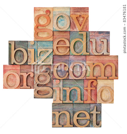 internet domains in wood type internet domains in wood type 83476181