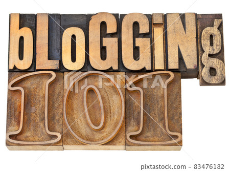 blogging 101 in wood type blogging 101 in wood type 83476182