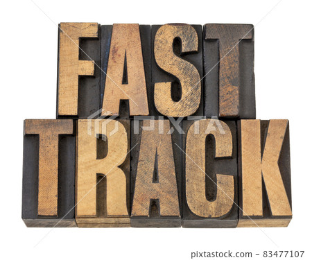 fast track words in wood type fast track words in wood type 83477107