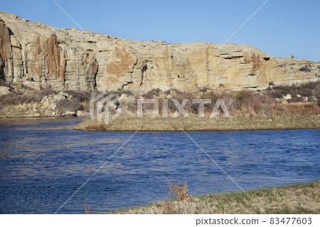 North Platte River in Wyoming 83477603