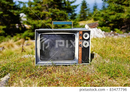 TV abandoned at Okuchausan North Observatory 83477796