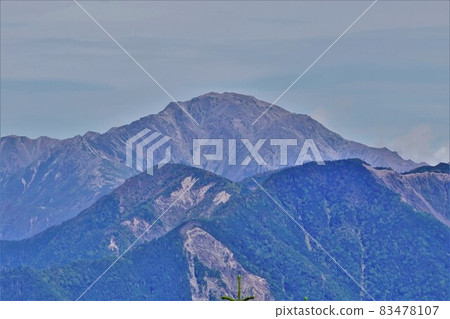 Mt. Aino from the north side of Mt. Okuchausu 83478107