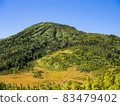 Autumn leaves climbing Hiuchigatake 83479402