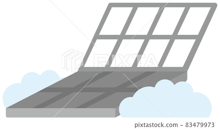 雪溝的插圖 83479973