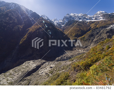 Mingyong glacier, Deqin, Shangri-la, Yunnan, China 83481792