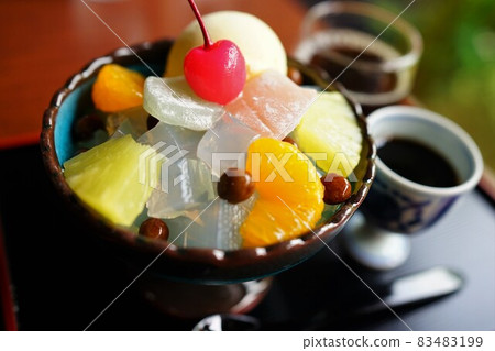 奶油蜜豆日式點心 奶油蜜豆日式點心 83483199