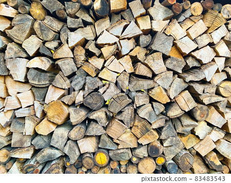 木柴紋理背景材料 83483543