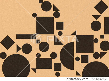 Geometric warm color background material. High quality Geometric warm color background material. High quality 83483787