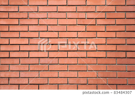 Modern new large red brick wall background Modern new large red brick wall background 83484307