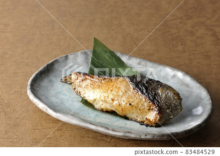 Saikyo-yaki of sablefish with grilled texture that looks delicious with fat on it Saikyo-yaki of sablefish with grilled texture that looks delicious with fat on it 83484529