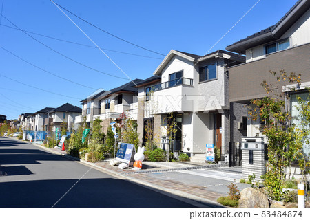 A quiet residential area	 83484874