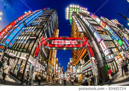 Shinjuku Kabukicho Neon Street Shinjuku Kabukicho Neon Street 83485724