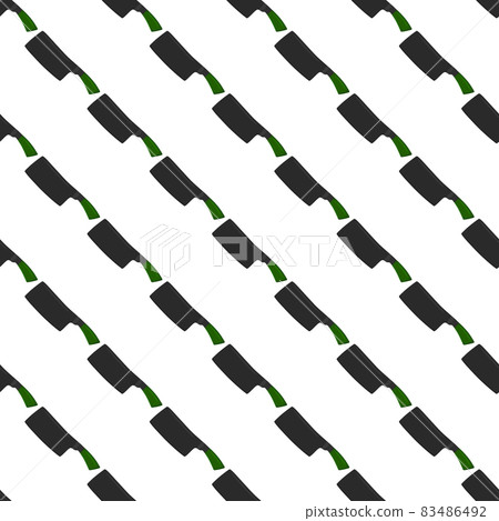 Illustration on theme pattern steel axes with wooden handle 83486492
