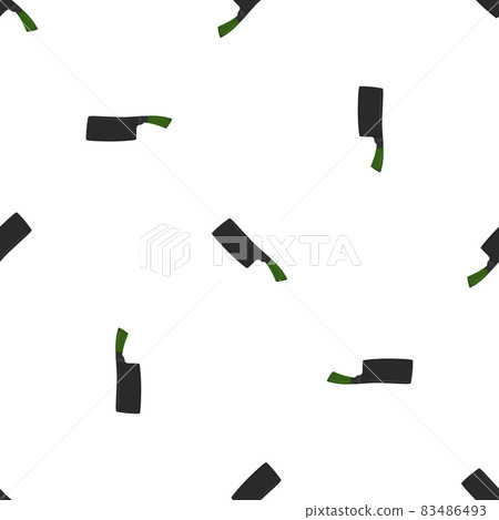 Illustration on theme pattern steel axes with wooden handle 83486493