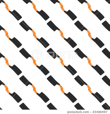 Illustration on theme pattern steel axes with wooden handle 83486497