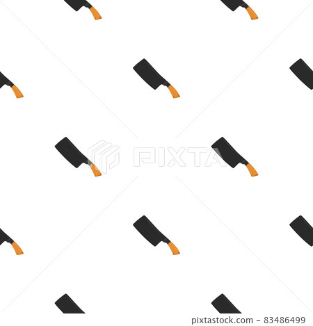 Illustration on theme pattern steel axes with wooden handle 83486499