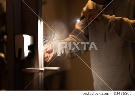犯罪人小偷入侵 犯罪人小偷入侵 83486563