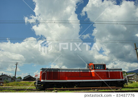 Seino Railway on a summer day Seino Railway on a summer day 83487776