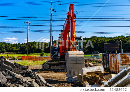 Construction machinery heavy machinery backhoe 83488632